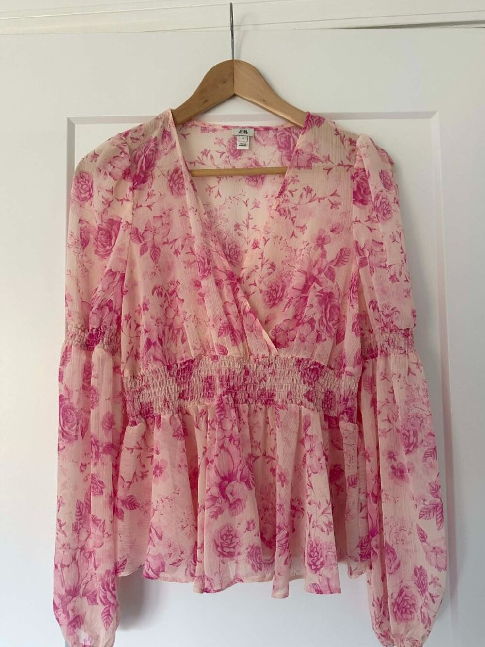 River Island Women's Floral Blouse